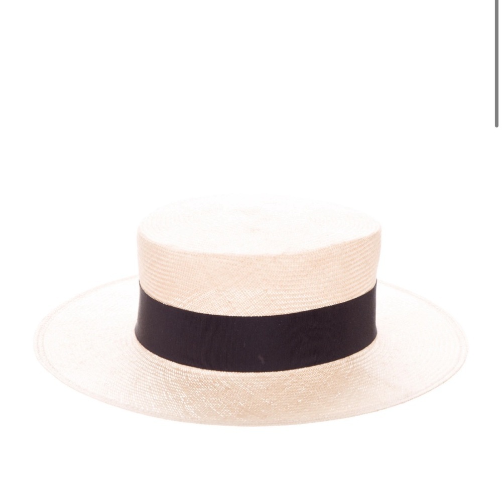 FEDERICA MORETTI
Straw Boater Hat